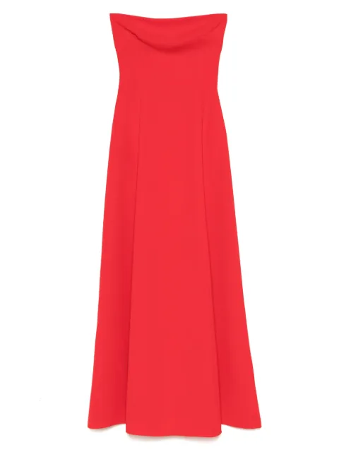 Solace London Helena gown Red OS44021