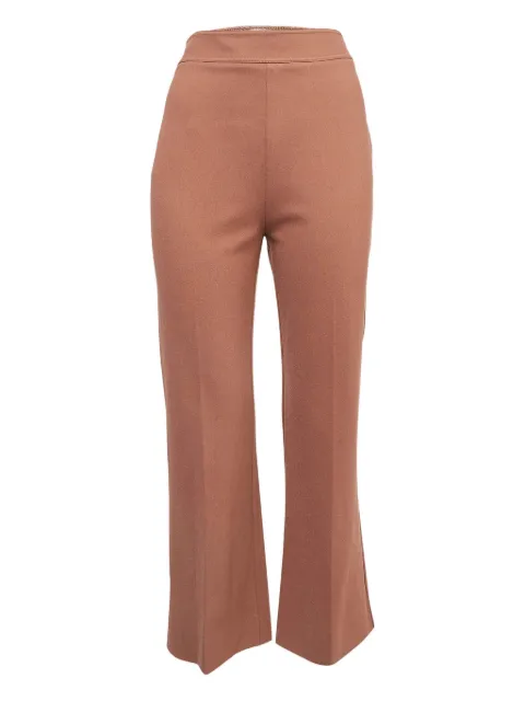 Victoria Victoria Beckham flared trousers Brown 943548