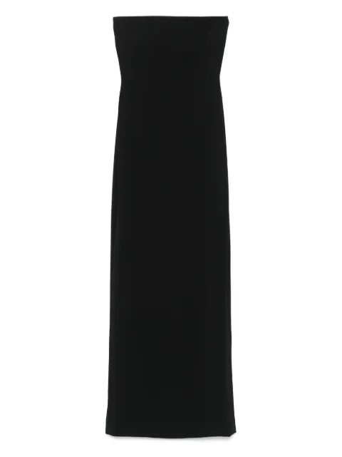 Solace London off-shoulder dress Black OS44025