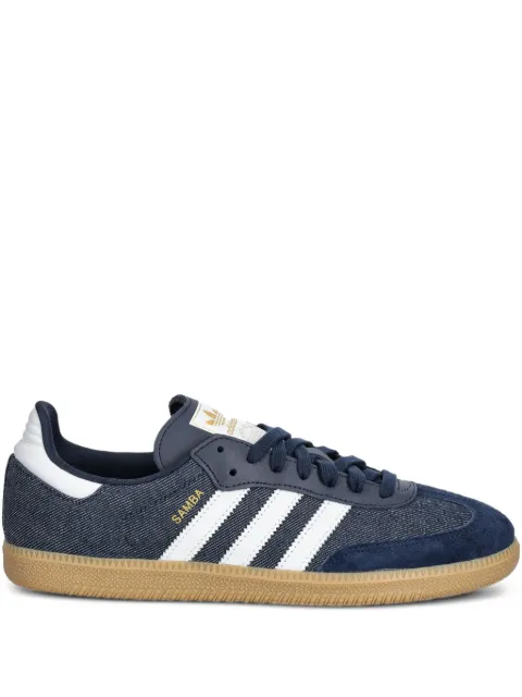 adidas Samba three-stripe sneakers Blue JQ6215