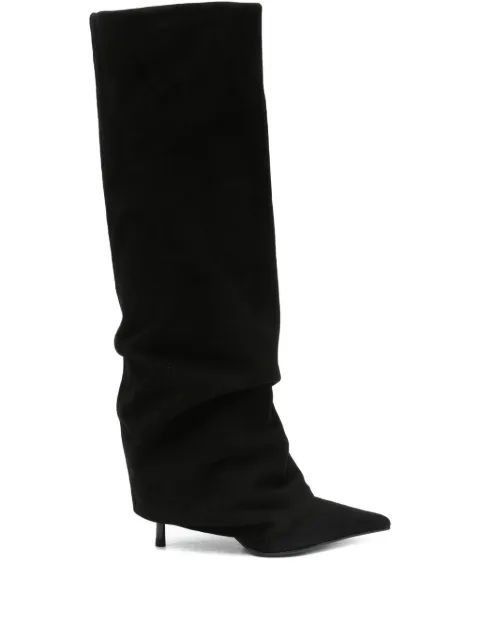 Le Silla 80mm Andy suede knee boots Black 4296C080BXPPPOW
