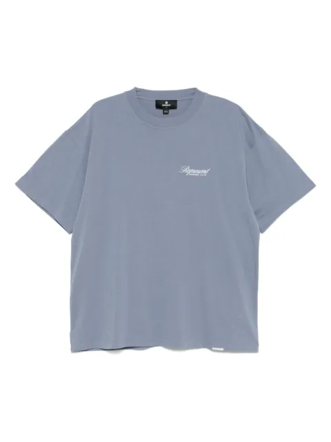 Represent cotton T-shirt Blue OCM41201