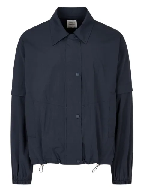 TOMBOY drawstring-hem jacket Blue 91U5213175