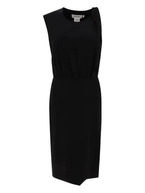 Sportmax twisted-detail sleeveless dress Black 2412221121600