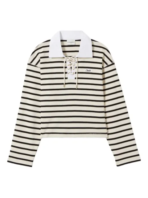 Claudie Pierlot breton stripe T-shirt Neutrals CFPTS01034