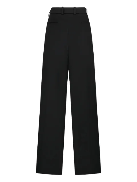 Chloé pleated wide-leg trousers Black CH25APA06067