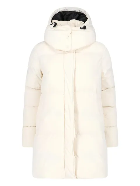 ASPESI hooded down-padded coat White 3N16L58901046