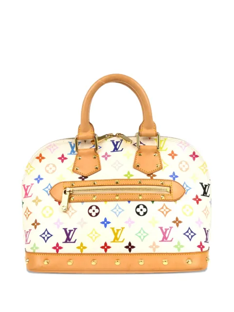 Louis Vuitton Pre-Owned 2003 x Takashi Murakami Alma handbag White 164914