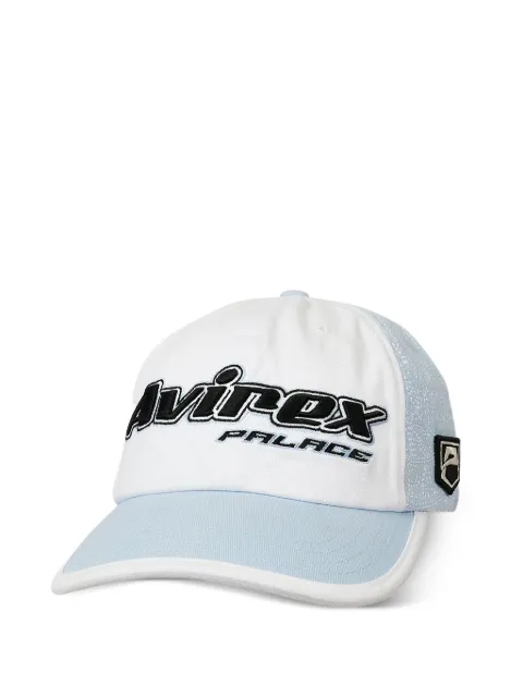 Palace Avirex baseball cap White P0043