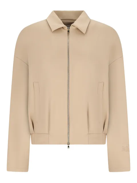 Max Mara Argenta zip-front collared jacket Neutrals 2521926018600003