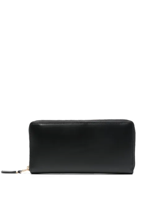 Comme Des Garçons Wallet zip-around leather wallet Black SA0110