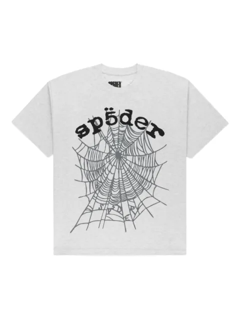 SP5DER OG Web V2 T-shirt Grey SP5DER92