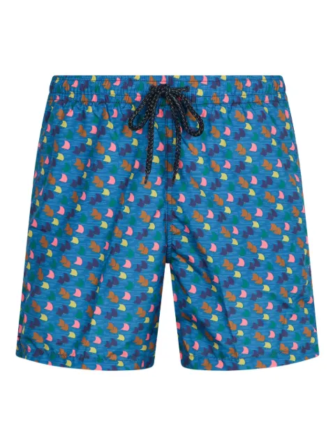 Drumohr printed swim shorts Blue ICD99400