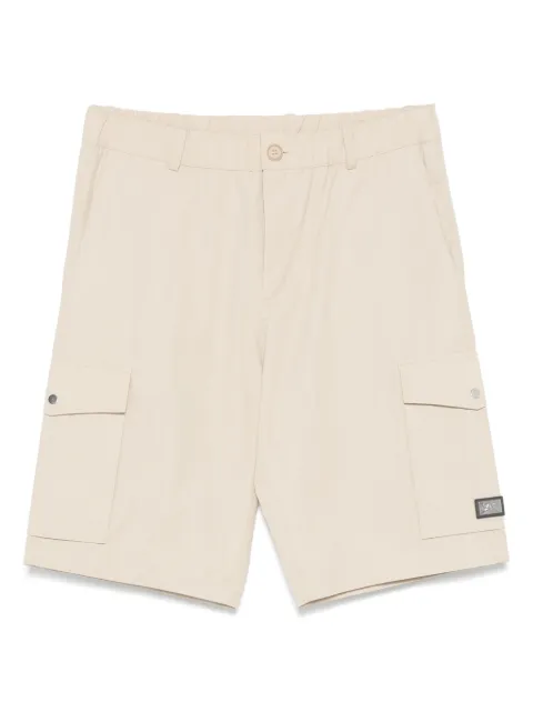 Karl Lagerfeld logo-plaque shorts Neutrals 265705552672