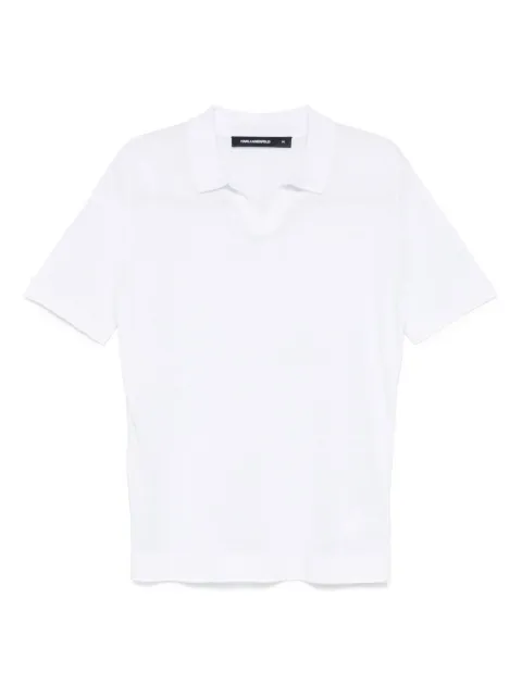 Karl Lagerfeld linen T-shirt White 655012552305
