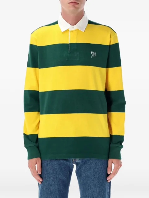 Polo Ralph Lauren rugby-stripe polo shirt Green 710979293001
