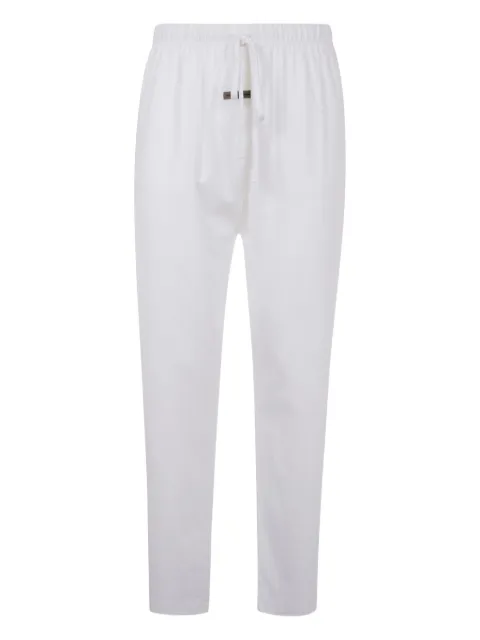 FEAR OF GOD ESSENTIALS elasticated-waist tapered trousers White 130SP255414FW