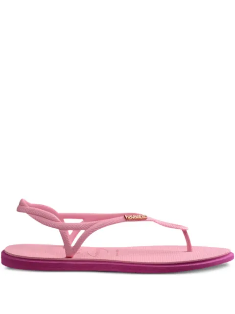 Havaianas logo slippers Pink 41499219321
