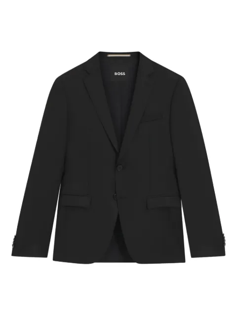 HUGO two-button plain jacket Black 50469181001
