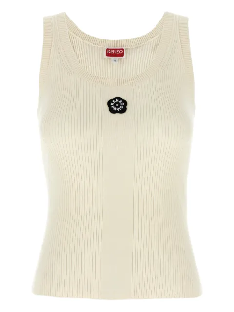Kenzo Boke Flower 2.0 ribbed top White FF62TO6133LG