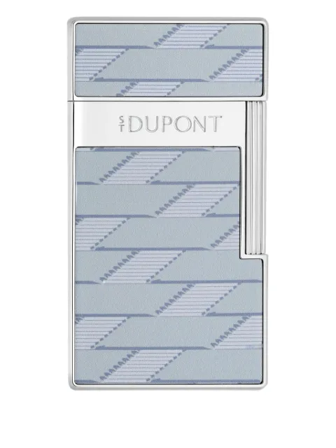 S.T. Dupont metallic-patterned lighter Grey D025080