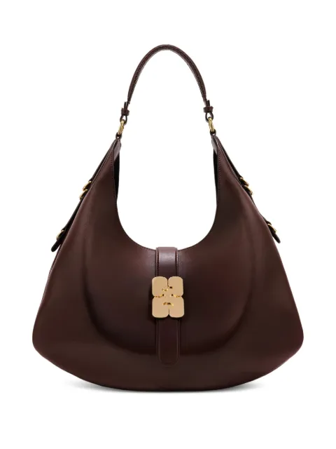 GANNI large Kat bag Brown A6996