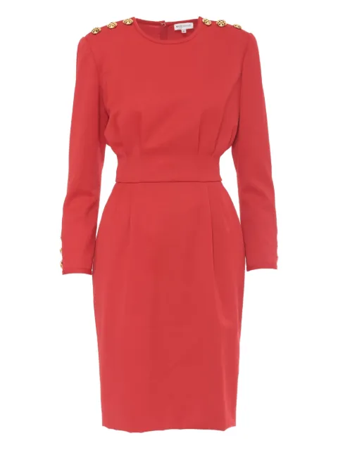 Mario Borsato Vintage wool midi dress Red WCV22112901