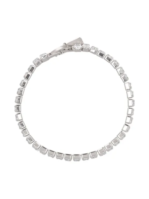 Kenneth Jay Lane Vintage pre-owned rhinestone-embellished tennis bracelet Silver CVR34191