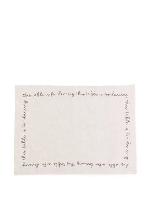 Bambah Dancing placemat Neutrals BMBH018A