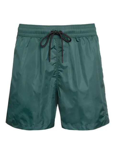 THE (Alphabet) drawstring-waist swim shorts Green 01SHORTSNYLON
