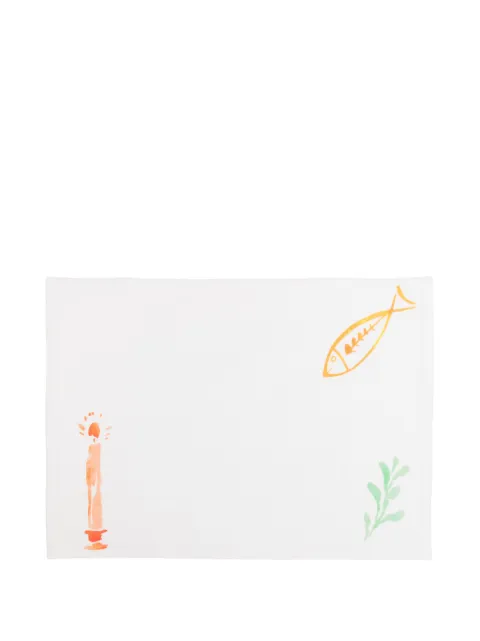 Bambah Alfresco placemat White BMBH013E