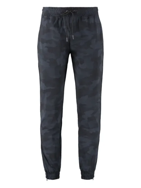 THE (Alphabet) camouflage drawstring pants Blue 305H02