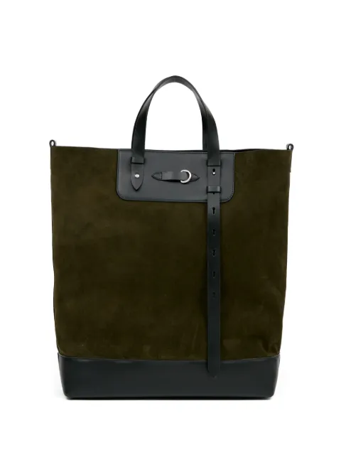 Maison Margiela suede tote bag Black SB1WC0024P8610