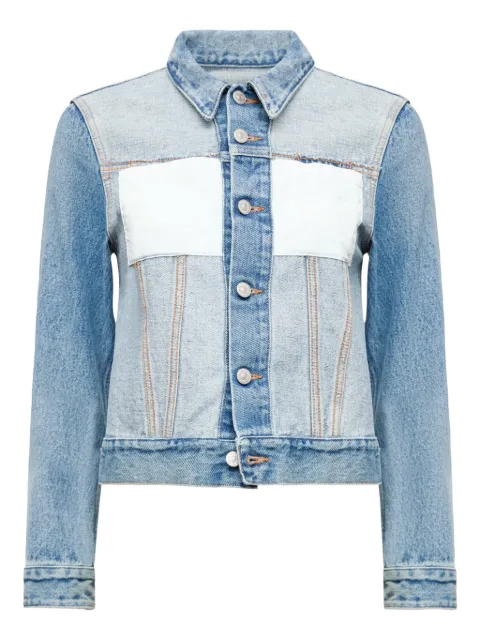 MM6 Maison Margiela two-tone denim jacket Blue S52AM0328M30018