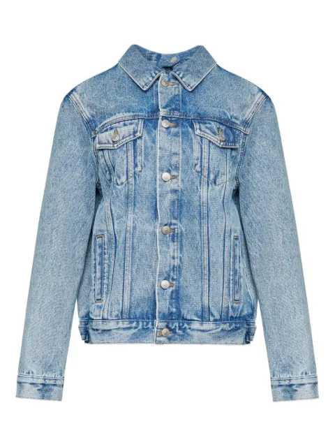 MM6 Maison Margiela light-wash denim jacket Blue S62AN0160M30018