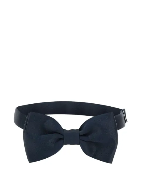 Tagliatore satin bow tie Blue A10003PER020MARINO