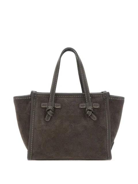 MARCELLA CLUB Marcella suede tote bag Brown BS8065