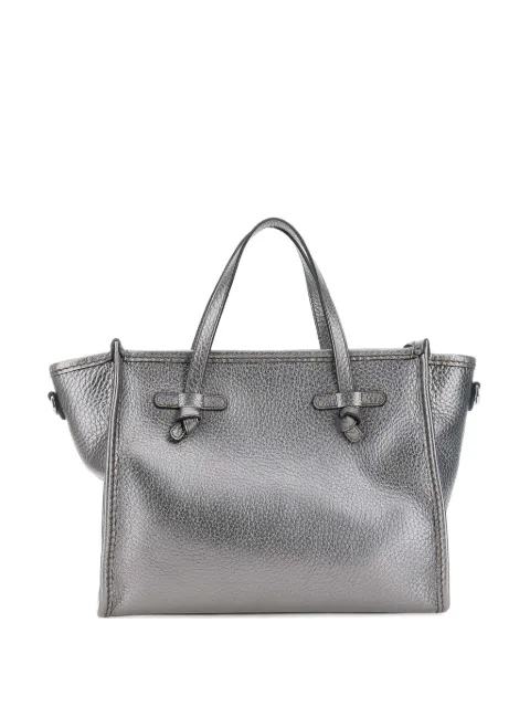 MARCELLA CLUB leather tote bag Grey BS9352BBLTUCITYNOIRE