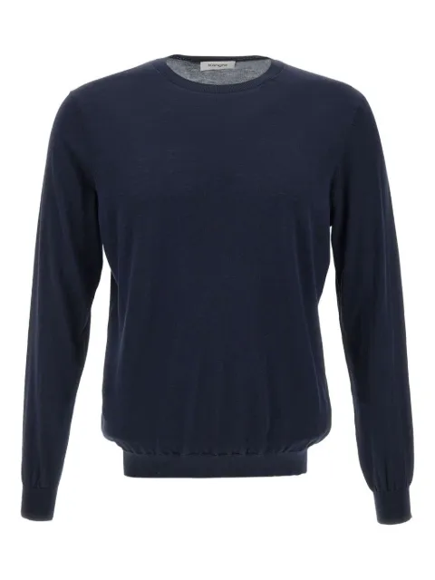Kangra long-sleeve crew-neck sweater Blue 100401038
