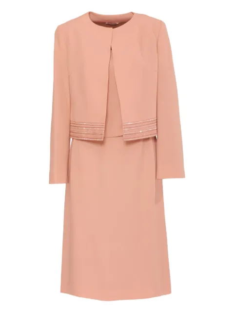 Gianfranco Ferré Pre-Owned cotton three-piece skirt suit Pink WCV23042301