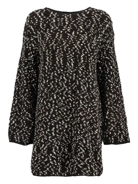 Gianfranco Ferré Pre-Owned chenille sweater Black WCV041224106