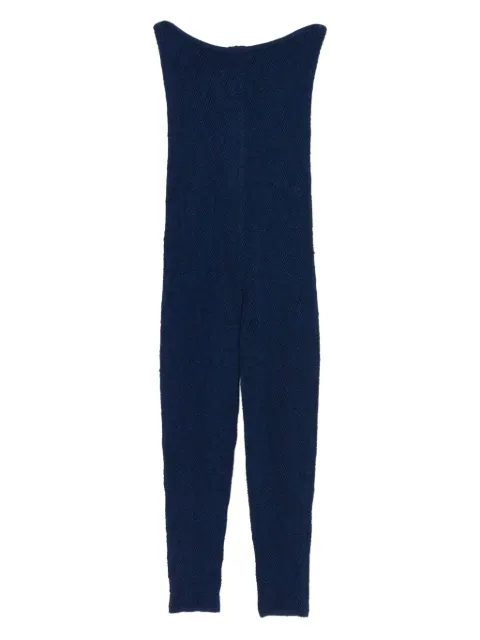 Krizia Pre-Owned 1990s sleeveless jumpsuit Blue C100434