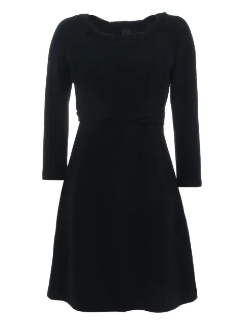 Aspesi Vintage wool midi dress Black DM1004327