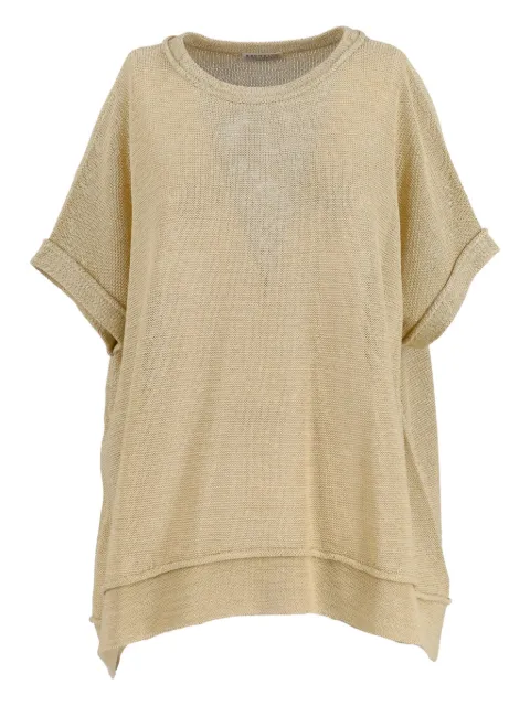 Brunello Cucinelli Vintage draped top Gold WCV241010320