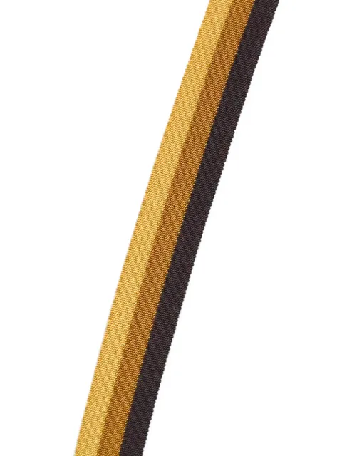 Vintage 1970s striped suspenders Brown W22030635