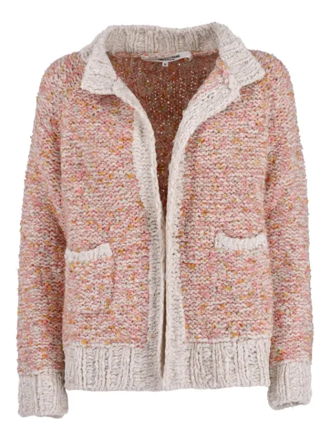Junya Watanabe Comme des Garçons Pre-Owned mélange-effect cardigan Pink WCV241010335