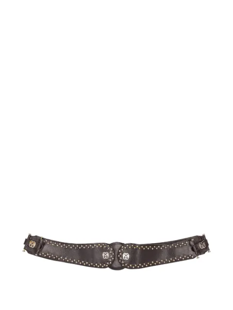 Pirovano Vintage Pre-Owned stud-embellished belt Brown W22042228