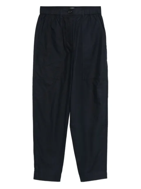 Marc O'Polo elasticated pocket-detail trousers Blue 303104110075