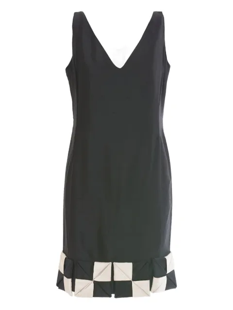 Fontana Vintage cotton mini dress Black M1600614