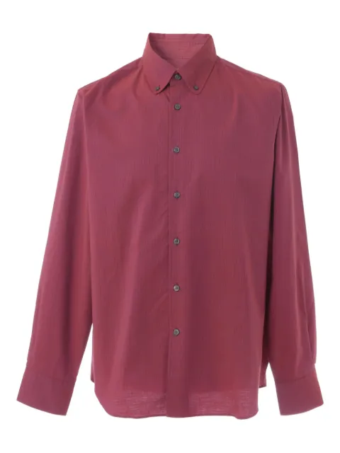 Romeo Gigli Pre-Owned 1990s button-down shirt Red MU24050467